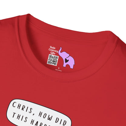 Christmas Tree How Did This Happen? Adult T-shirt