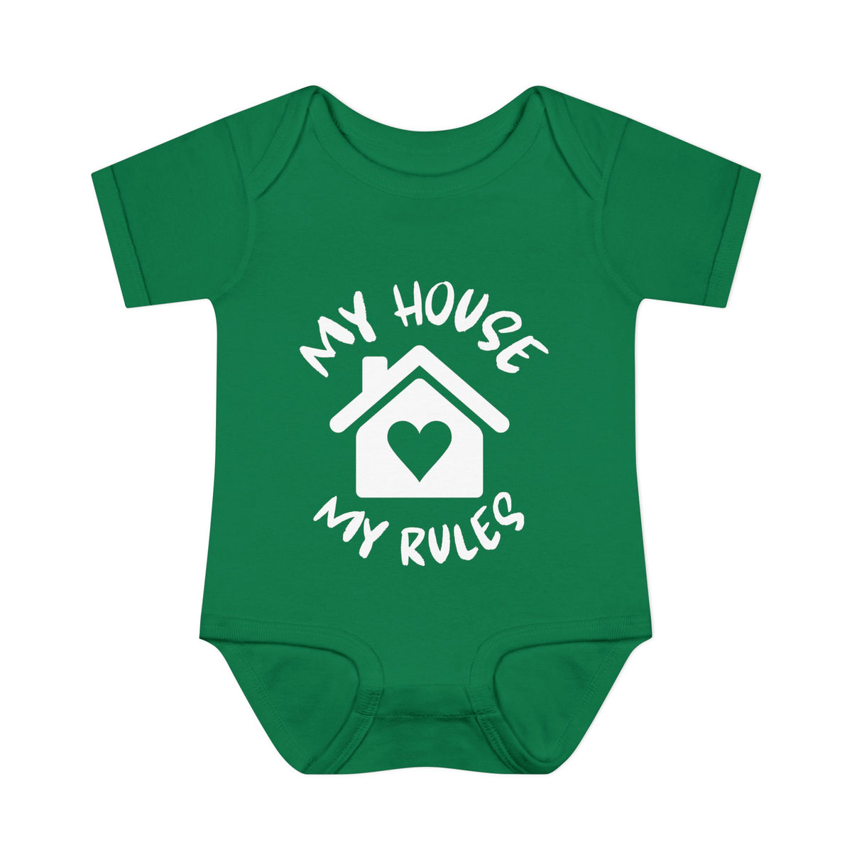 My House My Rules Infant Baby Rib Bodysuit