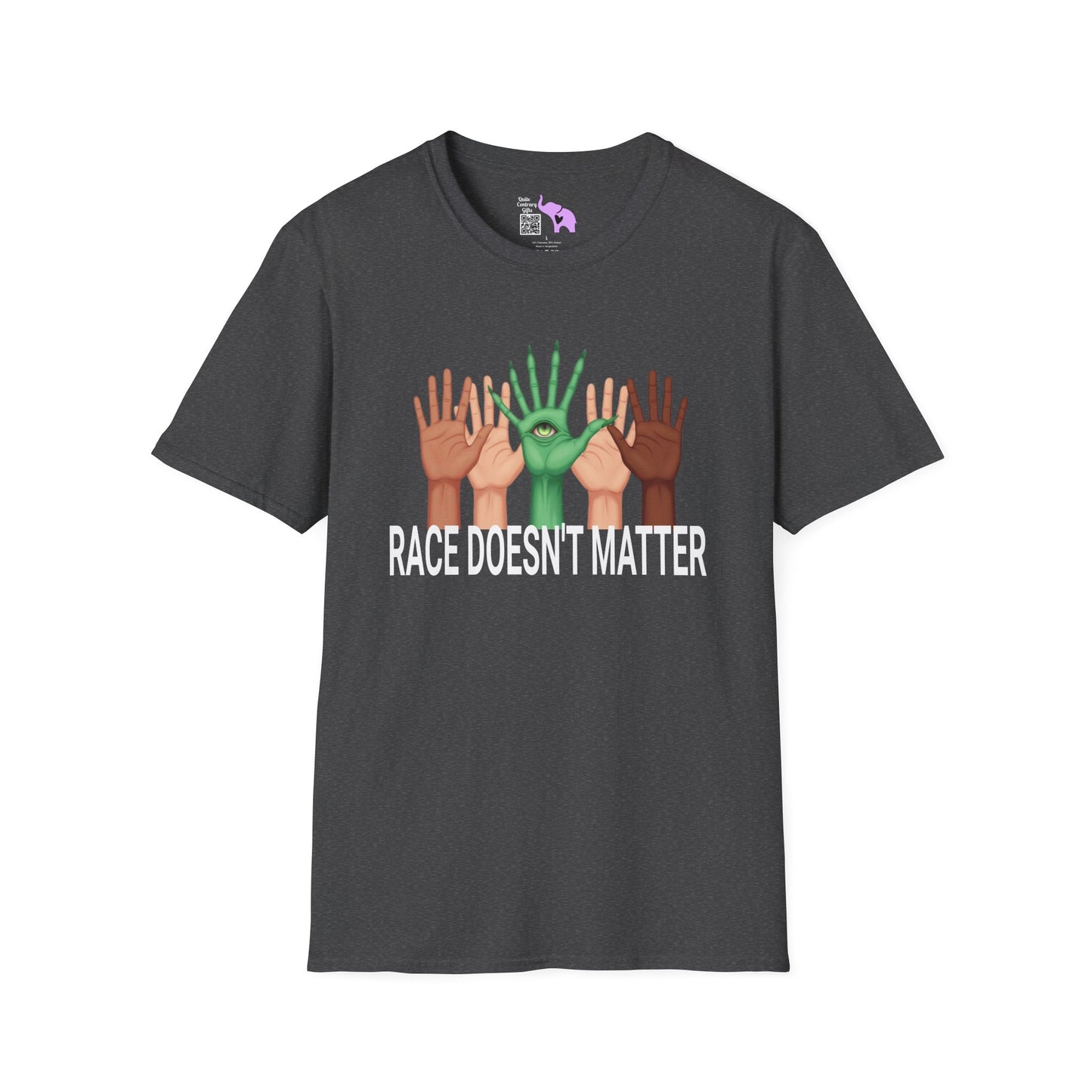 Race Doesn't Matter Adult T-shirt