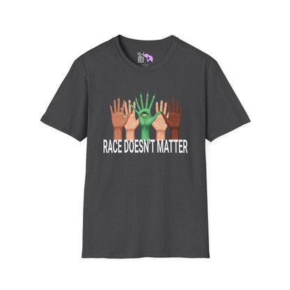 Race Doesn't Matter Adult T-shirt