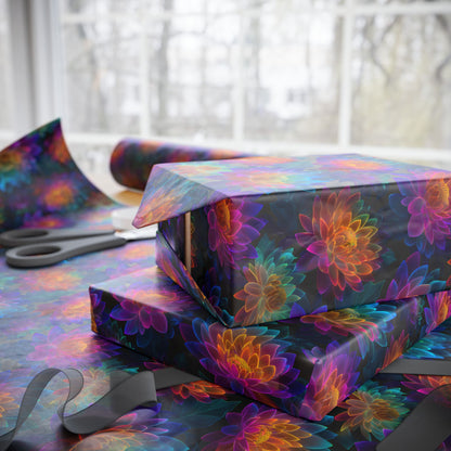 Luminous Lotus Wrapping Paper