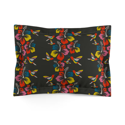 Hummingbirds & Hibiscus Basic Bedding Set