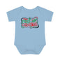 My First Christmas Infant Baby Rib Bodysuit