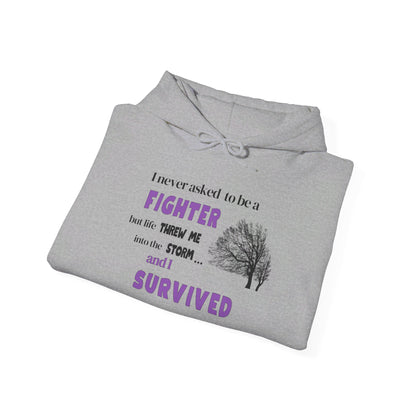 I Never Asked To Be a Fighter... Heavy Blend™ Hooded Sweatshirt