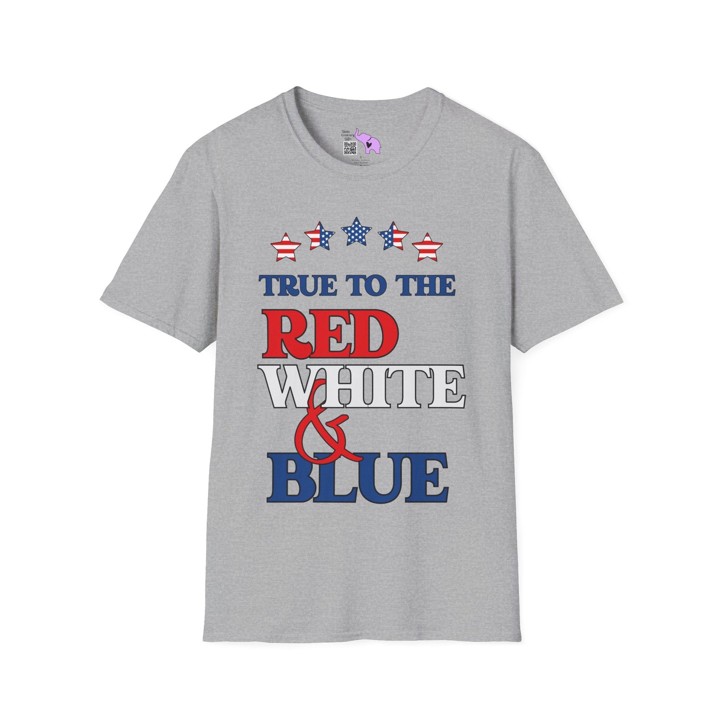 True To The Red White & Blue Adult T-shirt