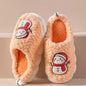 Cute Snowman Indoor Slippers