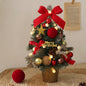 Miniature Artificial Decorated Christmas Tree With Lights
