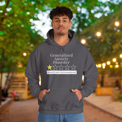 Generalized Anxiety Disorder 1 Star Would Not Recommend Heavy Blend™ Hooded Sweatshirt