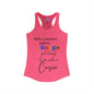Yeah I was born before Google Women's Ideal Racerback Tank