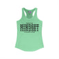 Positive Mindset Is Everything Women's Ideal Racerback Tank