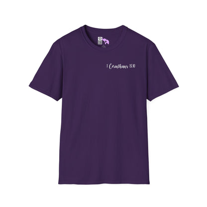 ""Try Jesus Not Me 1 Corinthians 15:10 Adult T-shirt
