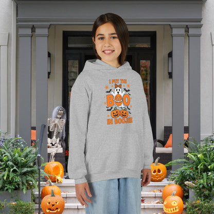I Put the Boo in Boojee Youth Heavy Blend Hoodie