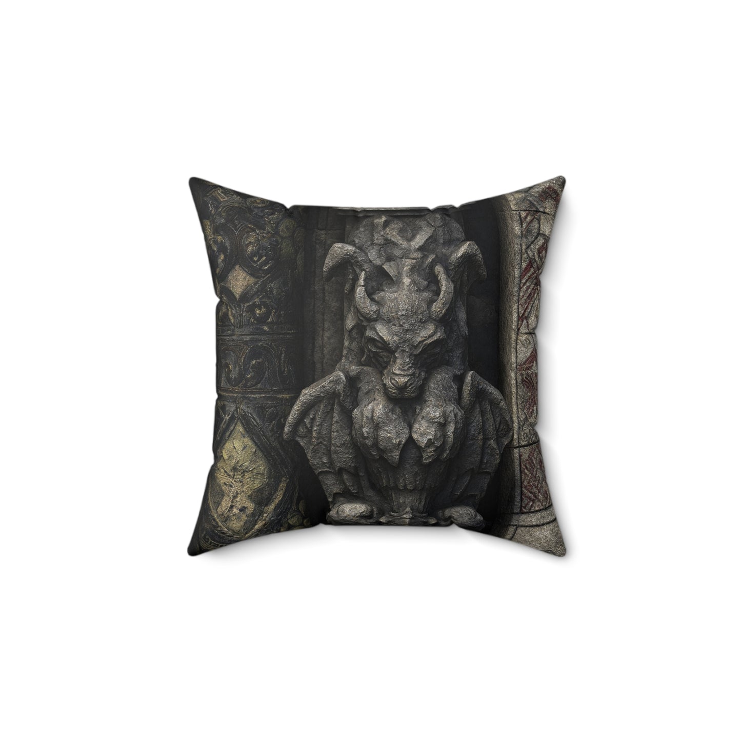 Guardians of the Spire Throw Pillow