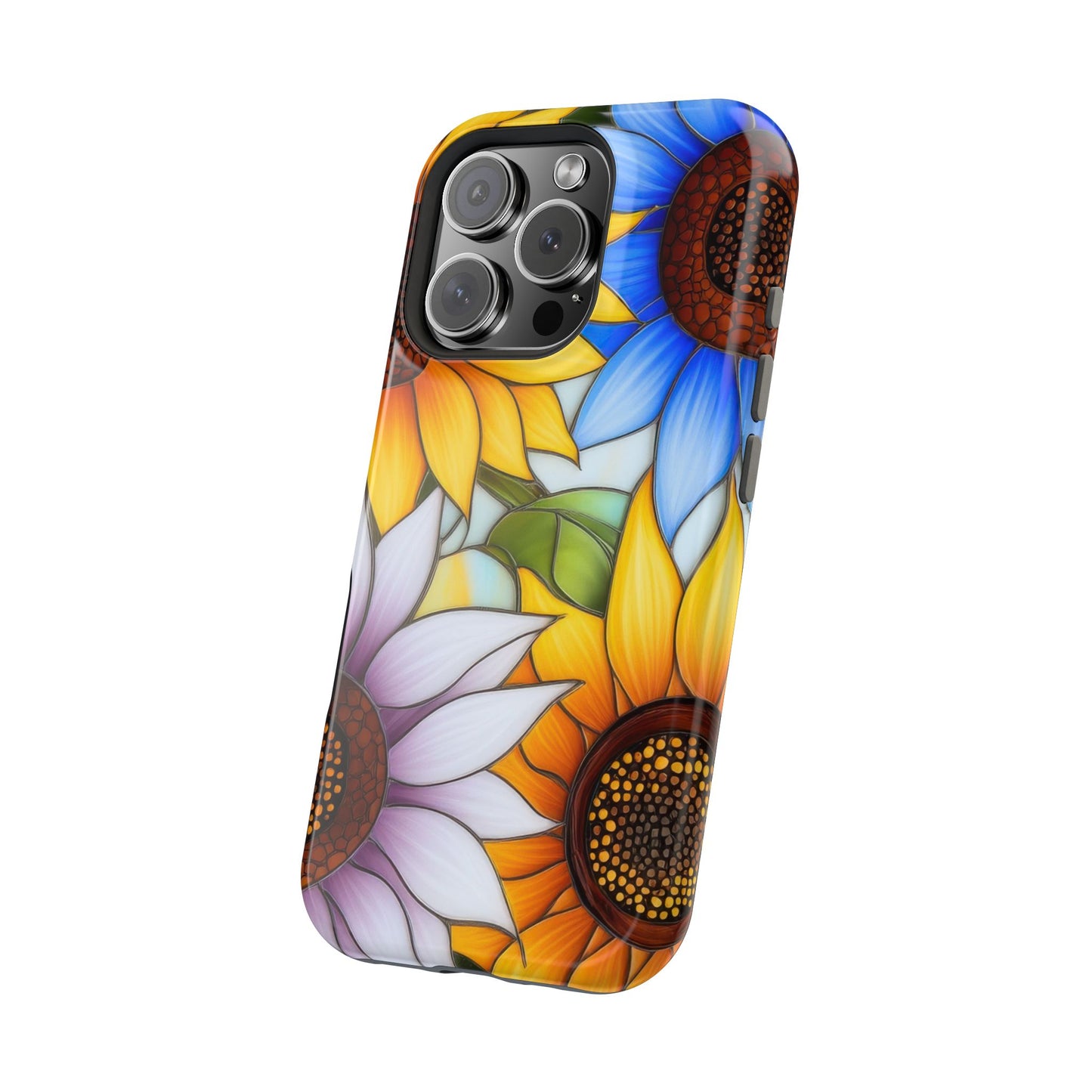 Colorful Sunflowers MagSafe® Compatible Tough Case for iPhone