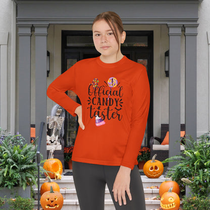 Official Candy Taster Youth Long Sleeve Tee
