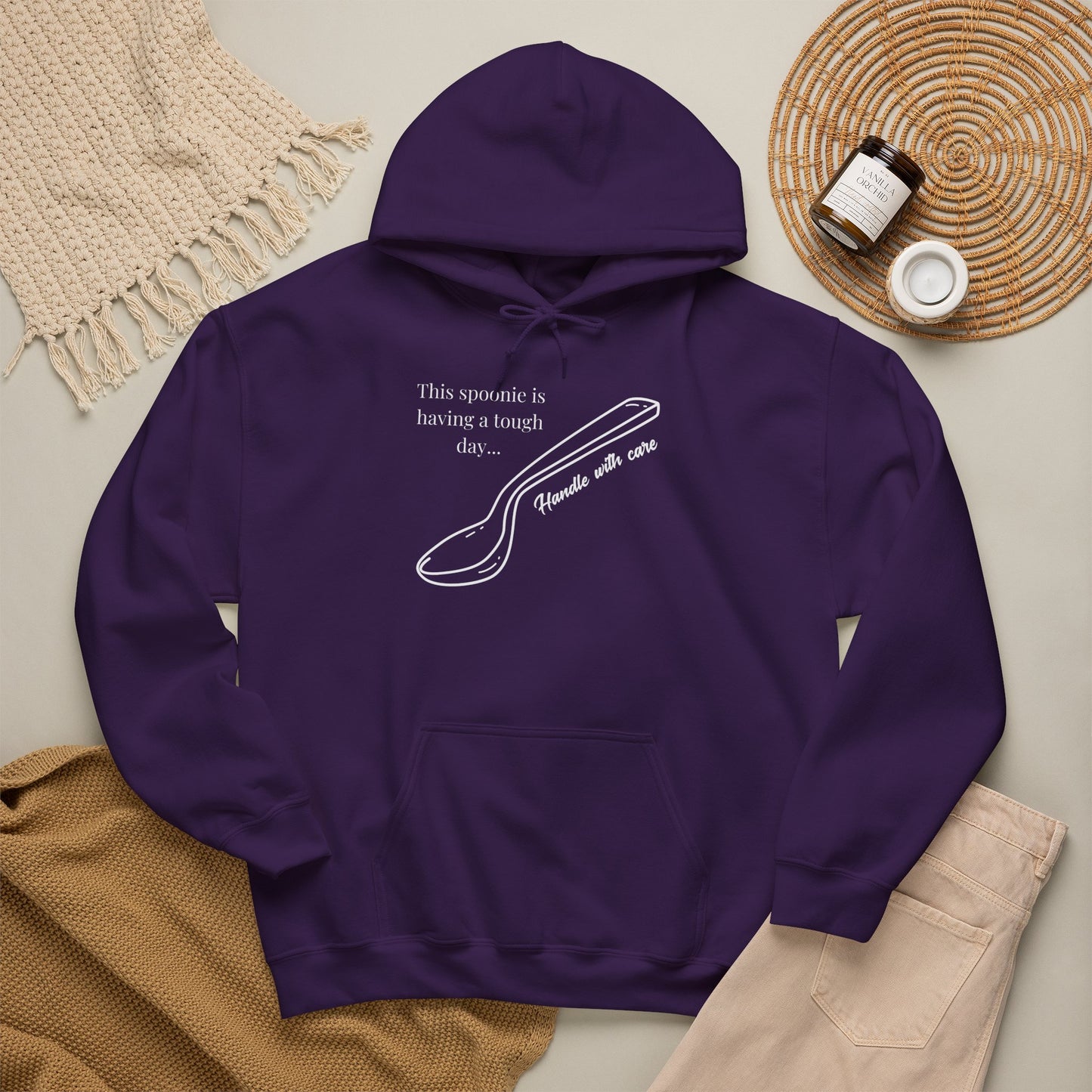 This Spoonie Is Having A Tough Day Adult Heavy Blend™ Hoodie