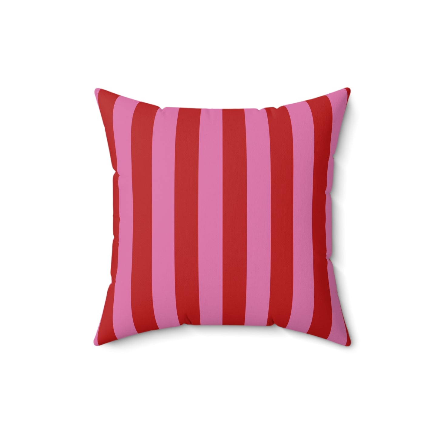 Be Mine Stripes Throw Pillow