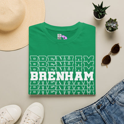 Brenham (Stacked) Adult T-shirt