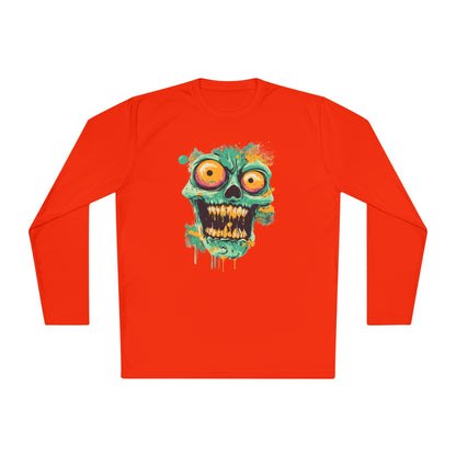 Creepy Ghoul Adult Long Sleeve Tee