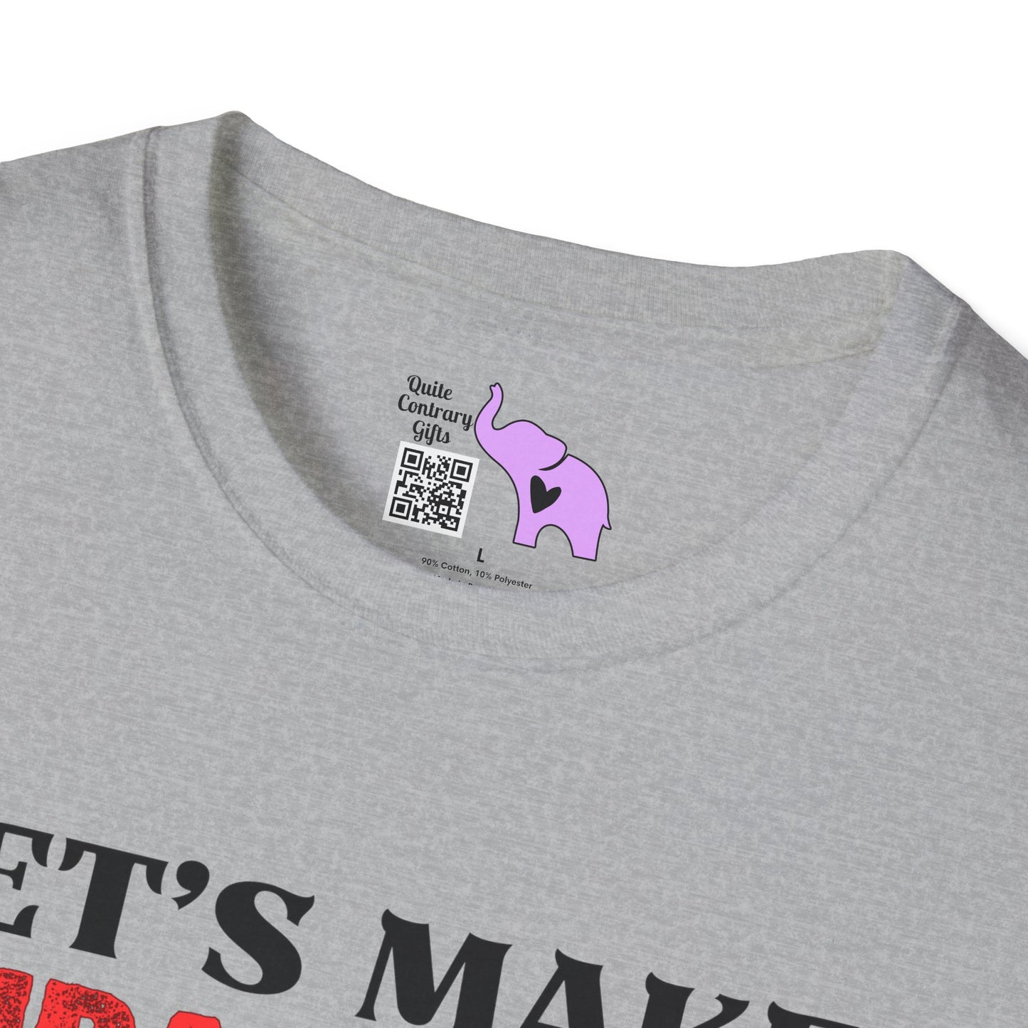 Let's Make Bipartisan Government Cool Again Again Adult T-shirt