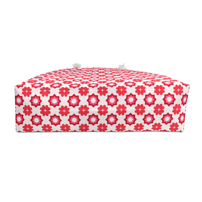 Scarlet Star Garden Weekender Bag