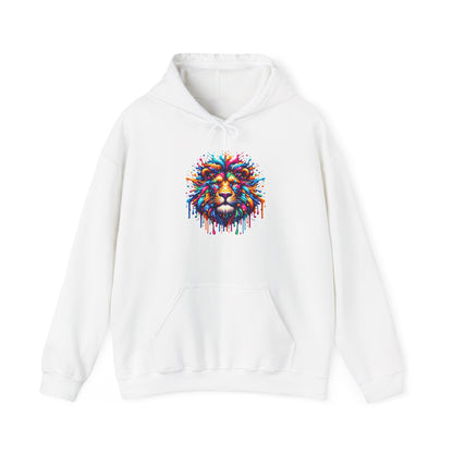 Colorful Lion Heavy Blend™ Hooded Sweatshirt