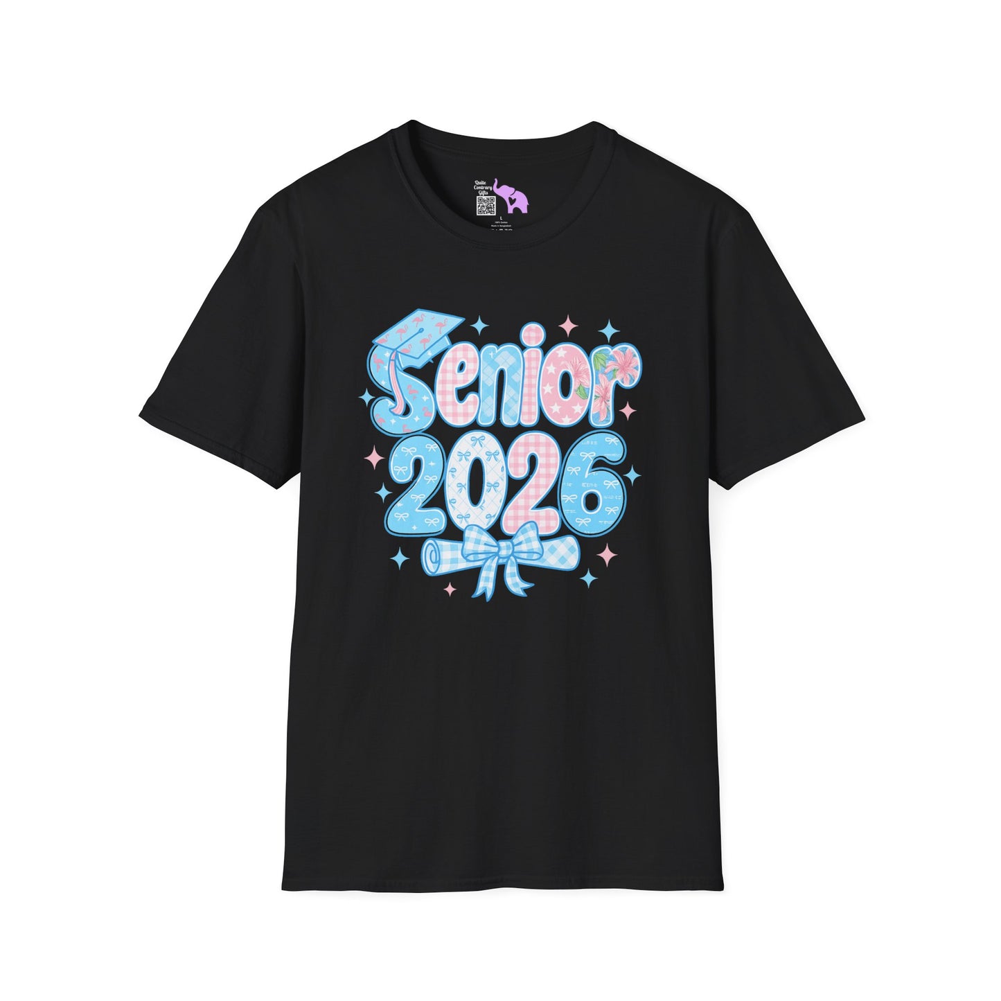 Preppy Senior 2026 Adult T-shirt