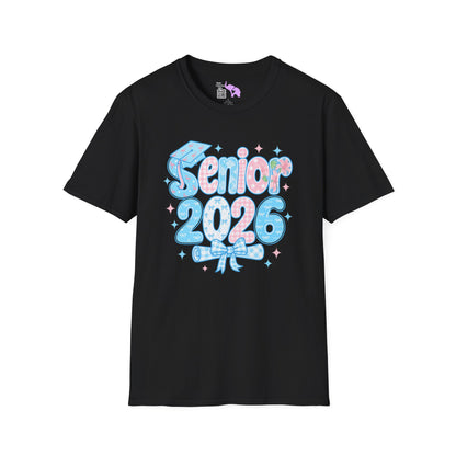 Preppy Senior 2026 Adult T-shirt
