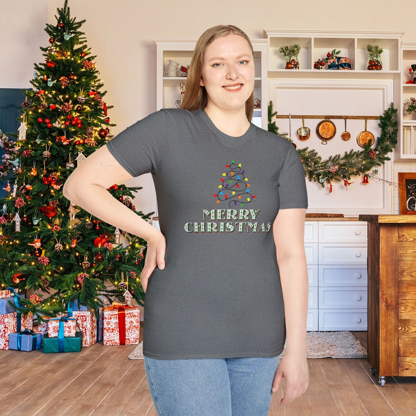 Merry Christmas Adult T-shirt