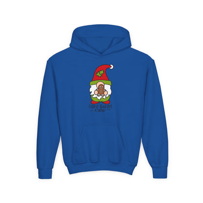 Cookie Baking Crew Gnome Youth Hoodie