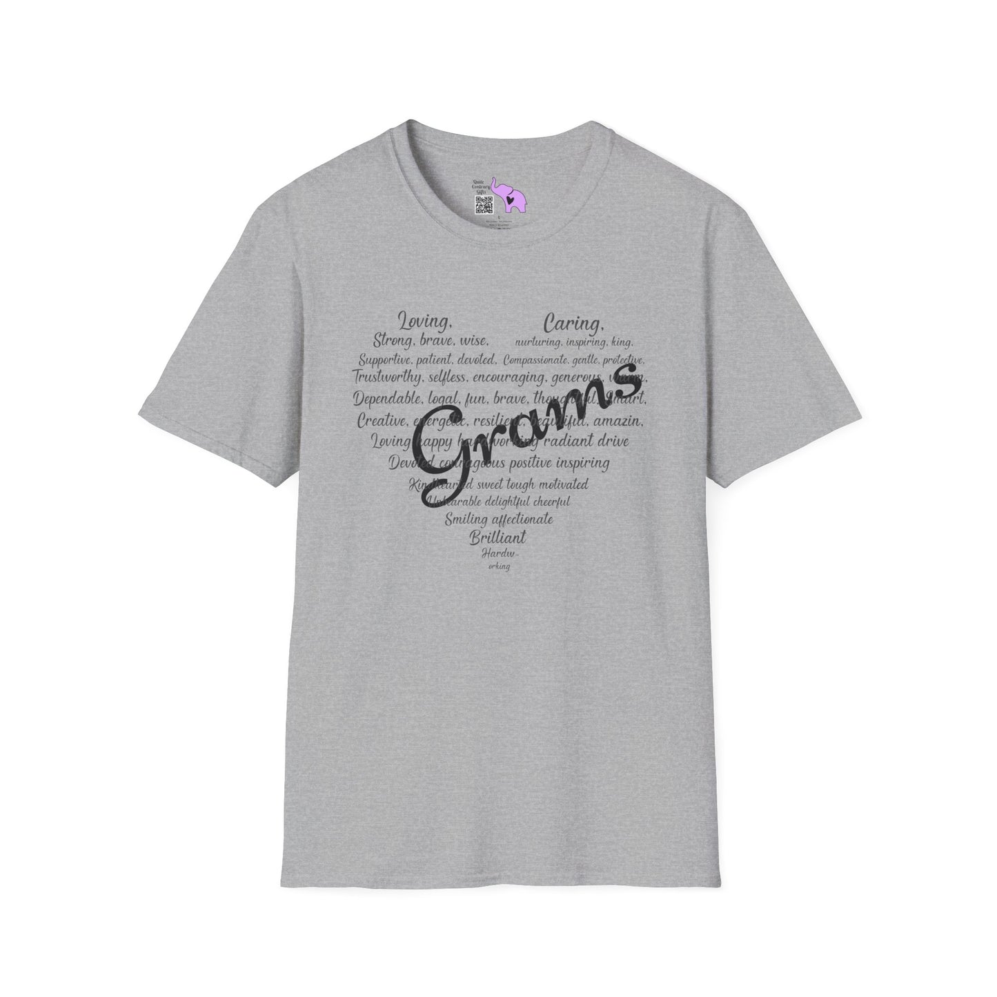 Grams Descriptive Words Adult T-shirt