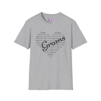 Grams Descriptive Words Adult T-shirt