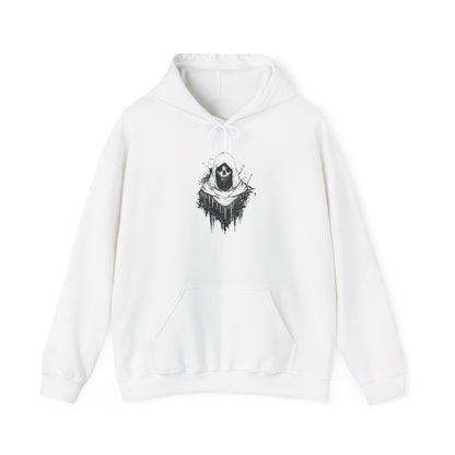 Creepy Ghost Heavy Blend™ Hooded Sweatshirt