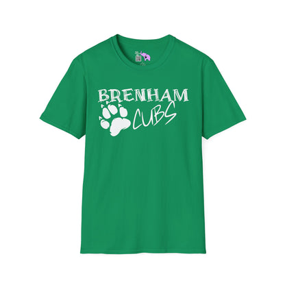 Brenham Cubs w/Claw Adult T-shirt