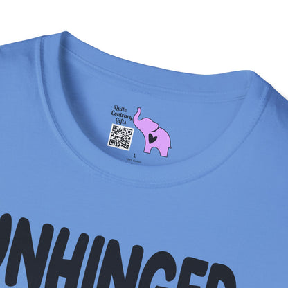 Unhinged and Causing Trouble Adult T-shirt