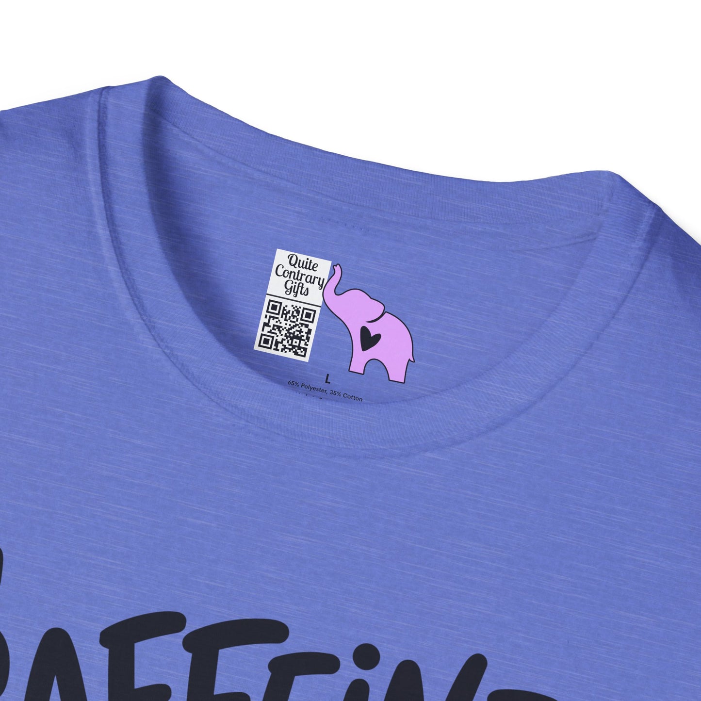 ""Caffeine Before Chaos (Cat) Adult T-shirt