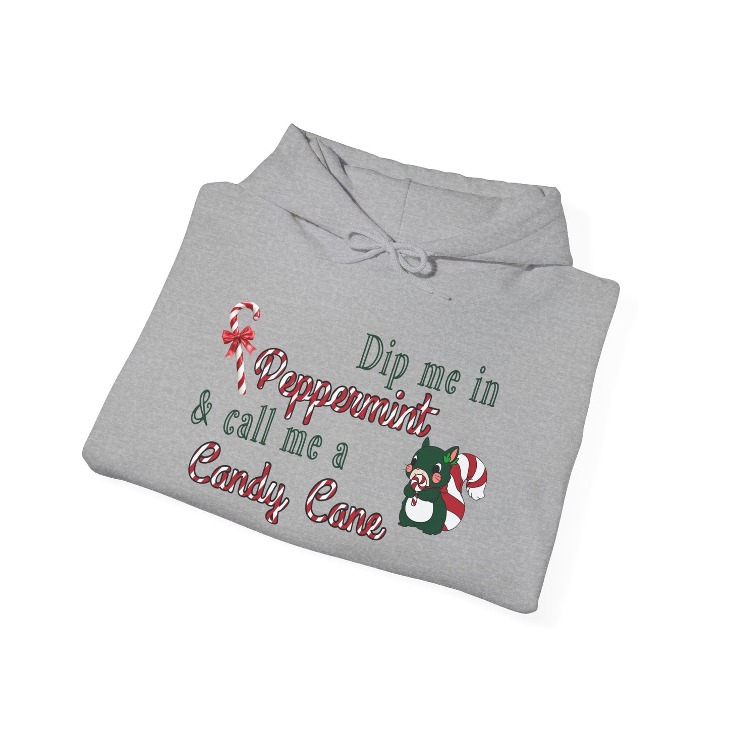 Dip Me In Peppermint & Call Me A Candy Cane Adult Heavy Blend™ Hoodie