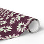 Purple Tide Petals Wrapping Paper