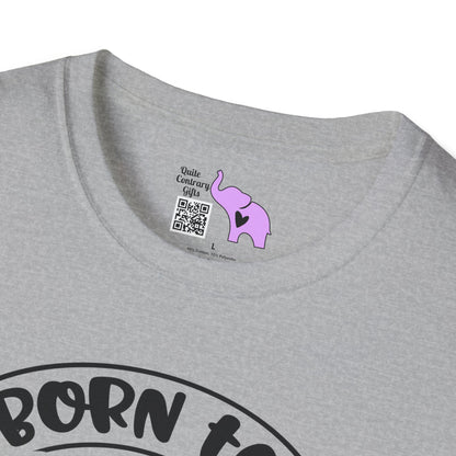Born To Craft Forced To Work Adult T-shirt