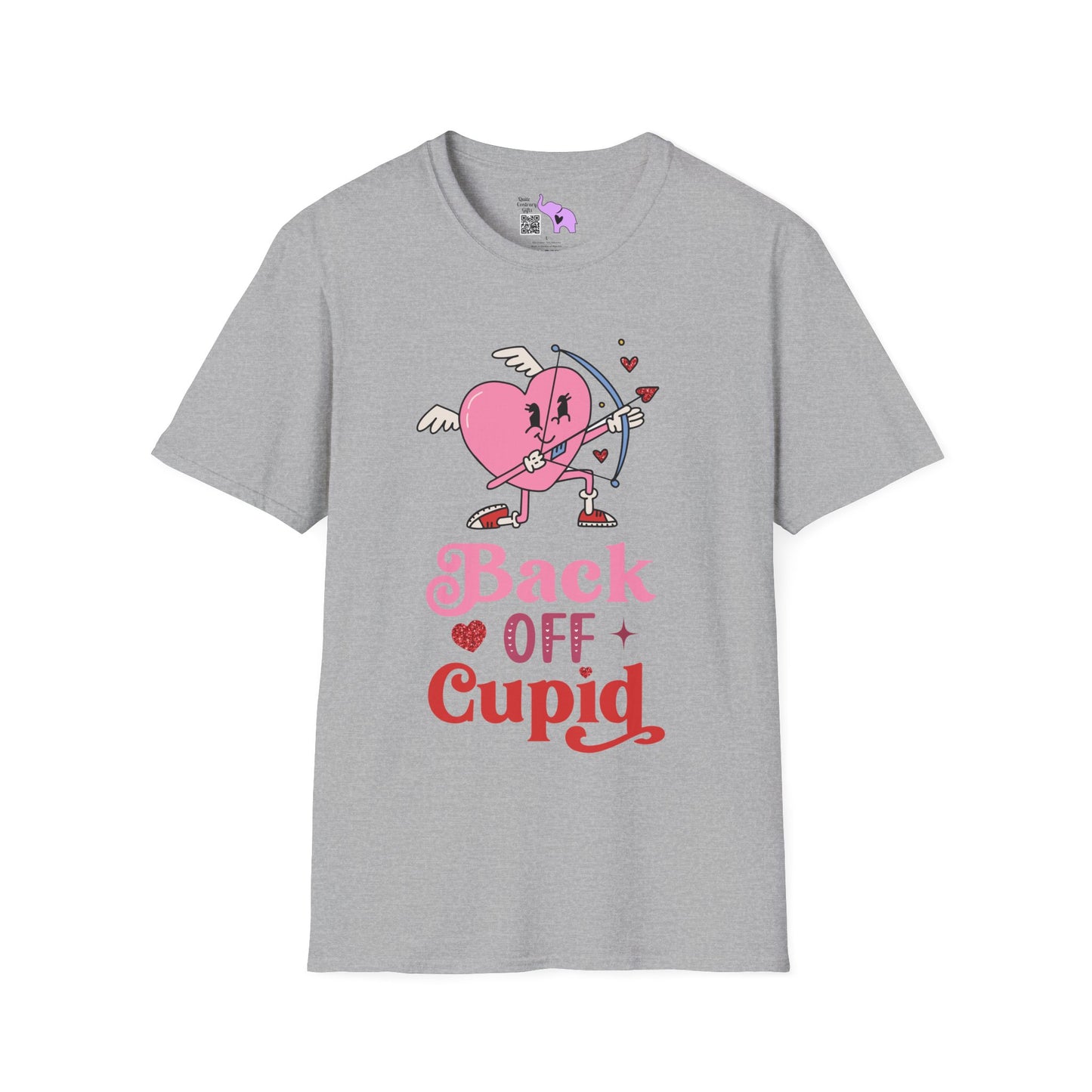 Back Off Cupid Adult Unisex Tshirt