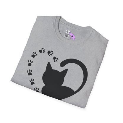 Paws of Love Adult T-shirt