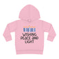 Hanukkah Wishing Peace & Light 2 Toddler Pullover Fleece Hoodie