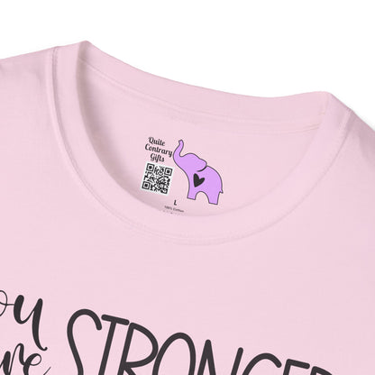 You Are Stronger Than What's Making You Anxious Adult T-shirt