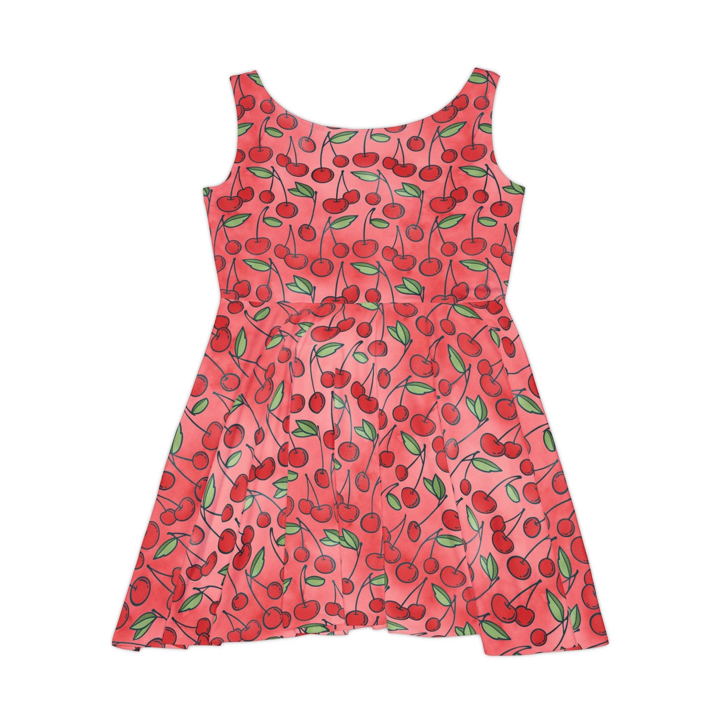 Cherry Bombshell Women's Skater Dress