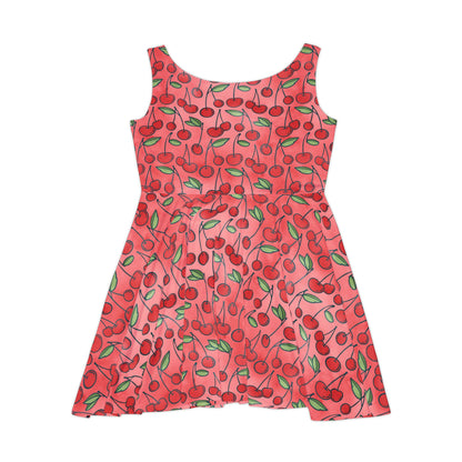 Cherry Bombshell Women's Skater Dress
