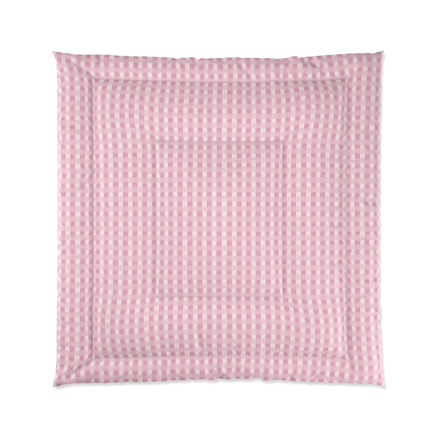 Dreamy Rose Gingham Comforter