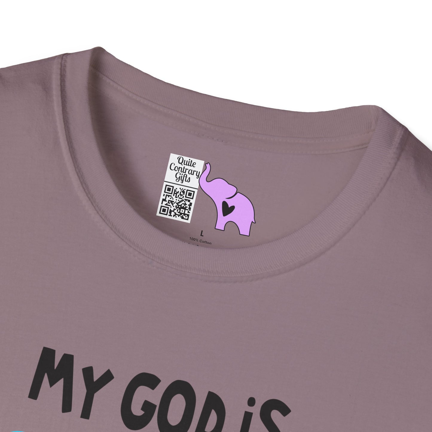 My God is So Big, So Strong, & So Mighty Adult T-shirt