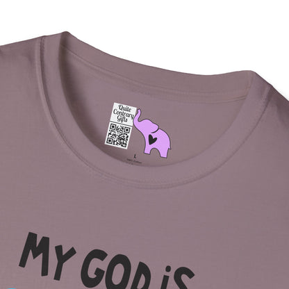 My God is So Big, So Strong, & So Mighty Adult T-shirt