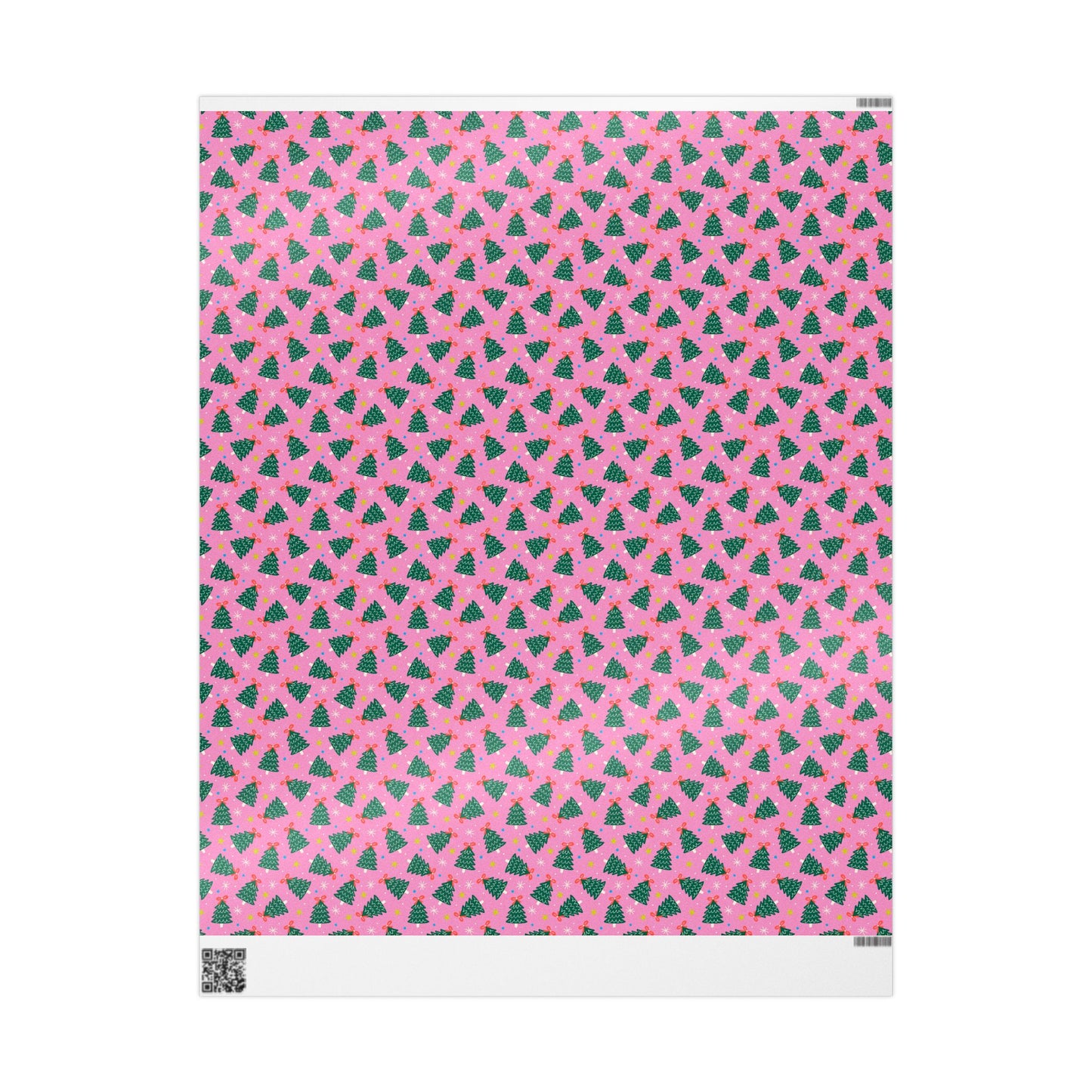 Jolly Pink Woods Wrapping Paper
