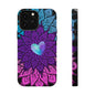 Colorful Mandala w/Heart MagSafe® Compatible Tough Case for iPhone
